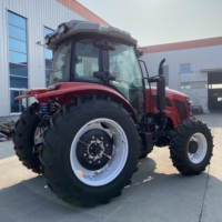 Tractor Agrícola Chino de 160 hp, 4x4, Tractor Grande de 160 CV, Tractor Pesado para Agricultura