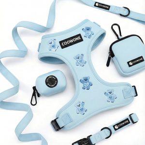 Arnés para Perro Antijalones OEM con Bordado Personalizado y Juego de Correas y Collares Ajustables para Mascotas - Product Image 3