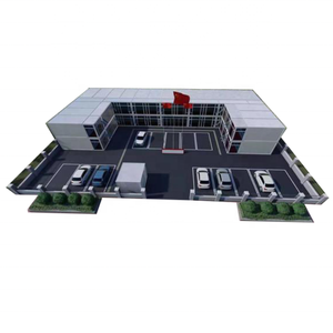 Casas de contenedores prefabricadas de acero personalizadas de fábrica para edificios de oficinas y supermercados resistentes a terremotos al por mayor de China - Product Image 2