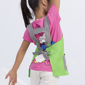 Delantal Infantil Personalizado con Dibujos Animados para Padres e Hijos, Clase de Arte, Educación Temprana, Logotipo del Profesor, <span class=keywords><strong>Babero</strong></span> Infantil Bonito - Product Image 5