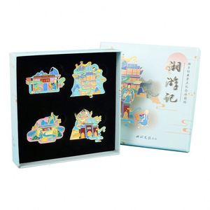 Autocollants de réfrigérateur en métal personnalisés, logo à peindre, autocollants de réfrigérateur personnalisés avec des personnages de dessins animés - Product Image 2