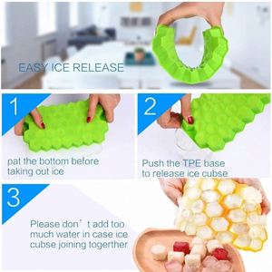 <b>Silicone</b> Honeycomb Modeling Cake Chocolate Mold Ice Tray Cube Bee Honey Ice Maker Mold Kitchen DIY <b>Baking</b> Tools - Product Image 2