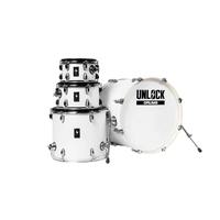 Batterie électronique avec grosse caisse de 22 pouces, 5 fûts, 4 cymbales, kit complet