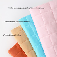 Couverture matelassée légère pour berceau de bébé en bambou biologique, super douce, matelassée, prête à être expédiée