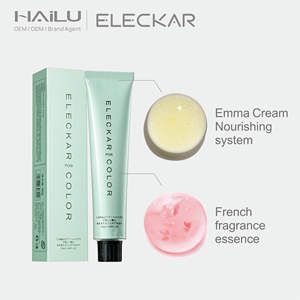 Tinta per Capelli Permanente <span class=keywords><strong>Senza</strong></span> Danni Eleckar Ammonia Mist, Tinta Dorata <span class=keywords><strong>Senza</strong></span> <span class=keywords><strong>Ammoniaca</strong></span>, Crema Colorante Professionale Idratante - Product Image 2