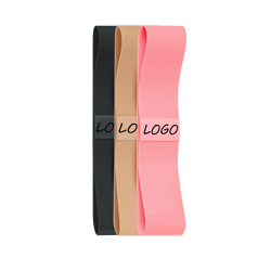 ยางยืดออกกำลังกายสีชมพู