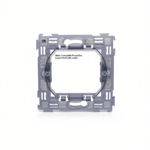 Compatible Round Box Support <b>Bracket</b> 2M Length For Electrical Installations - Product Image 3