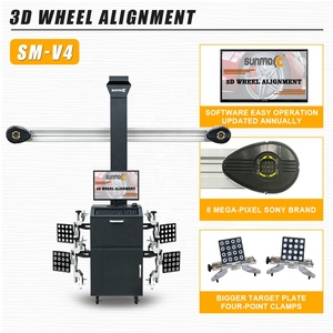 Sunmo SM-V4 : Ensemble complet d'équipement d'alignement de roues 3D, incluant machine d'alignement de roues, équilibreuse de roues et démonte-pneus, avec mode export. - Product Image 4