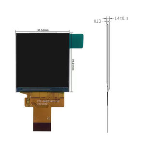 1.54 inch TFT LCD hiển thị IPS HD Độ sáng cao Độ phân giải 320x320 vuông màn hình đồng hồ thông minh màn hình ghi Màn hình hiển thị - Product Image 4
