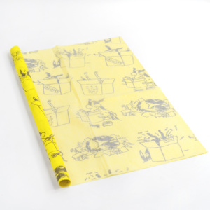 High Quality Custom Yellow Wrapping Tissue Paper Business Logo <b>Printed</b> Gift <b>Packaging</b> Paper Clothing Waterproof Paper Wrapper - Product Image 3