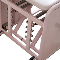 Chaise de Pilates réglable en alliage d'aluminium durable pour équipement de studio de Pilates, Reformer, stabilité et entraînement corporel