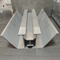 Rail d'installation de panneaux solaires anodisés pour toiture, rail d'installation photovoltaïque en aluminium - Série XC