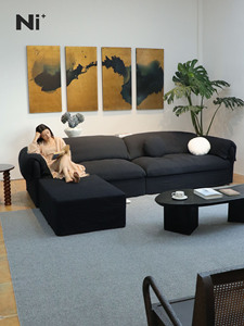 Divano Angolare a L in Tessuto Stile Wabi-Sabi e Italiano - <span class=keywords><strong>Dimensioni</strong></span> e Colori Personalizzabili - Product Image 3