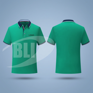 Camiseta Deportiva de Golf Casual de Manga Corta, Ajustada, Transpirable, 100% Poliéster, con Estampado por Transferencia de Calor, de Alta Calidad - Product Image 3