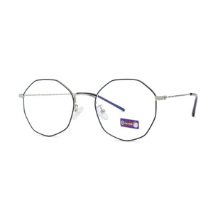 High Quality <strong>Fashion</strong> Oversized Metal Frames <strong>Clear</strong> Blue Light Blocking <strong>Lens</strong> Optical Eyeglasses <strong>Glasses</strong> - Product Image 2