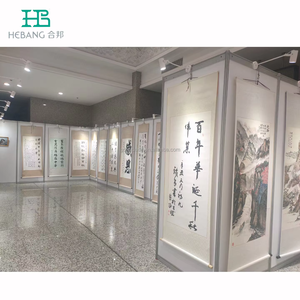 Triển lãm thương mại thiết bị bảo tàng nghệ thuật hiển thị tường Bảng điều chỉnh gian hàng thanh lịch đứng cho triển lãm và trang trí - Product Image 5
