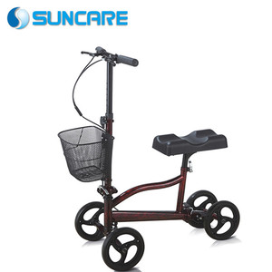 <span class=keywords><strong>Deambulatore</strong></span> Pieghevole per Anziani <span class=keywords><strong>con</strong></span> Supporto per Ginocchio, Dispositivo Medico per Terapia Riabilitativa - Product Image 5