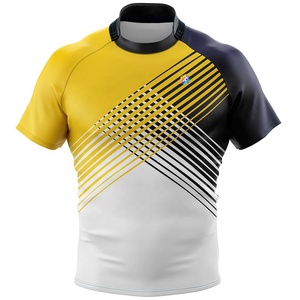 Camiseta de Rugby Personalizada para Hombre a Precio de Mayoreo, Antibacteriana, Transpirable, de Secado Rápido, Ropa Deportiva de Tallas Grandes - Product Image 3