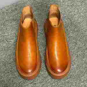 รองเท้าโลฟเฟอร์ลำลองผู้ชายรุ่นใหม่ปี 2026 ดีไซน์หนังกันลื่น พร้อมรองเท้าหนังพื้นนุ่มทำมือสำหรับผู้ชาย - Product Image 4