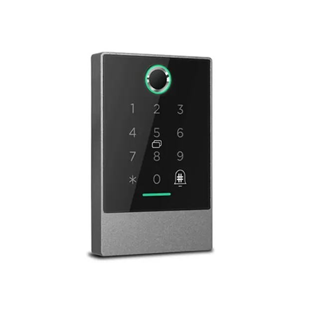 Remote unlocking biometric fingerprint controller reader for access control system