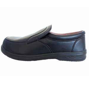 Suola in pelle in microfibra con Design Anti-foratura S1 scarpe di sicurezza per uso sanitario di sicurezza aeroportuale in cucina - Product Image 1