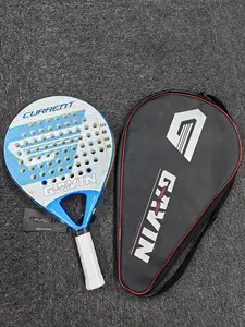 2024 Carbon Fiber Durable Paddle Racquet Padel Tennis Racket With Bag