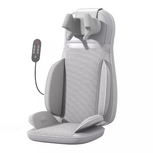 Masseur multifonctionnel AUX pour épaules, nuque, lombaires et dos, avec fonction de pétrissage et de chaleur, appareil de massage rectangulaire en maille pour chaise - Product Image 4
