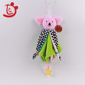 JT-2 <span class=keywords><strong>Doudou</strong></span> doux de dessin animé pour bébé, serviette en papier avec anneau, jouet poupée - Product Image 3