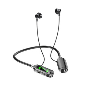 Auricolari Wireless da Collo con Display Digitale, Durata Batteria Inferiore a 3 Ore, Impermeabili, Design Esclusivo - Product Image 1