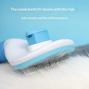 Cepillo Quita Pelos de Mascotas, Peine para Gatos, Cepillo para Perros, Removedor de Pelo Flotante, Cepillo Cardador, Limpieza de Pelo de Gatos y Perros, Suministros para Mascotas - Product Image 5