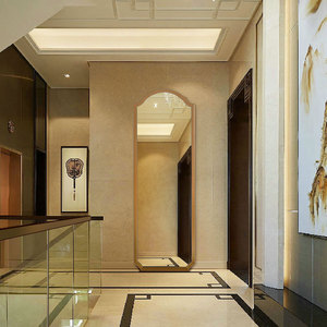 Cổ Pháp Tường Bằng Gỗ Gương Thêm Lớn Trang Trí Arched Vàng Khung Gỗ Đứng Đầy Đủ Chiều Dài Kích Thước Lớn Sàn Gương - Product Image 4