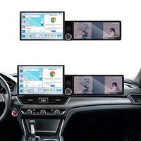Écran ZWNAV 13,1 + 12,3 pouces pour Honda Accord 10ème génération 2017-2022, Android 15, Carplay, unité principale DSP, GPS, autoradio multimédia, stéréo
