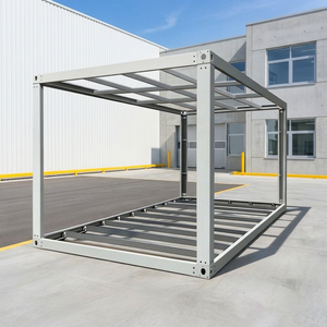Casa Container Prefabbricata Modulare in Pannelli Sandwich d'Acciaio Smontabili per Ufficio/Spazi Commerciali con Design Personalizzabile - Product Image 2