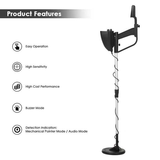Long-Range Metal Detector AT-264