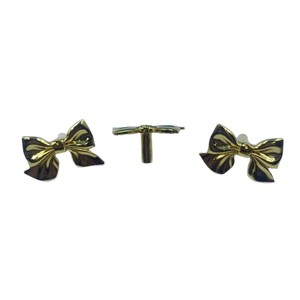 Alloy Bow Furniture Handles <b>Single</b> Hole Durable Novelty Shape <b>Wardrobe</b> Hardware - Product Image 5