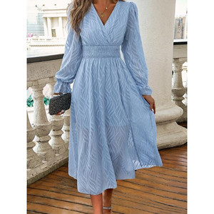 Abito midi a maniche lunghe - Product Image 2