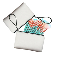 Pochettes en néoprène avec Logo personnalisé, sac à main, sac de cartes d'identité et de crédit, avec sangle, pièces