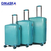 3 Buah Set Cangkang Keras Koper Bagasi PC Harga Pabrik Koper Troli