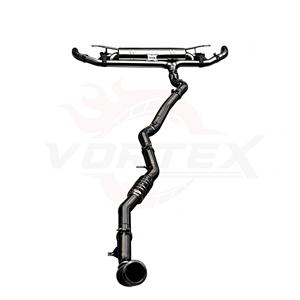 ระบบท่อไอเสียแบบ Catback พร้อมวาล์วอิเล็กทรอนิกส์คู่ Vortex SS304 สำหรับ Mercedes-Benz GLE350 GLE320 W167 2.0T ปี 2016-2024 ชุดแต่ง - Product Image 4
