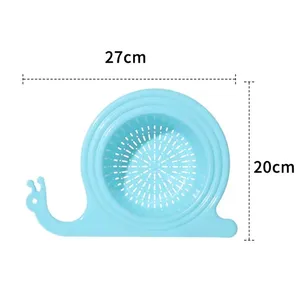 Zenidoo Swan Drain <b>Basket</b> Storage Rack Faucet Multi Functional Creative Kitchen Dish Sink Water Filtration Eco-Friendly PP - Product Image 5
