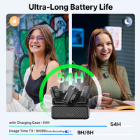 Pour BOYA BOYAMIC 2, Microphone Cravate Sans Fil Professionnel USB-C Compatible Android et iPhone, Omnidirectionnel pour le Live