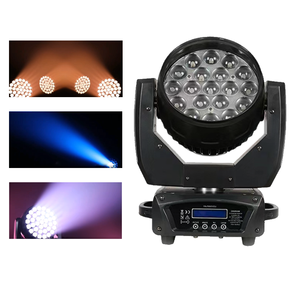 Alto brillo 19x15W LED RGBW 4 en 1 Zoom Par Light para escenario Conciertos Bares DJ Discotecas con iluminación láser de 3W - Product Image 3