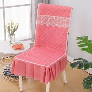 Housses <span class=keywords><strong>de</strong></span> <span class=keywords><strong>chaise</strong></span> en dentelle pour salle à manger Housses <span class=keywords><strong>de</strong></span> <span class=keywords><strong>chaise</strong></span> lavables Protecteur <span class=keywords><strong>de</strong></span> siège pour la maison Hôtel Banquet - Product Image 2