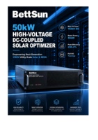 Convertisseur DC-DC haute tension 50 kW pour systèmes photovoltaïques et BESS