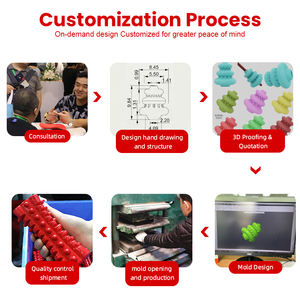 耐久性のある環境に優しい犬の噛むおもちゃ骨安全なバイト耐性歯ブラシスティックペットおもちゃ - Product Image 6