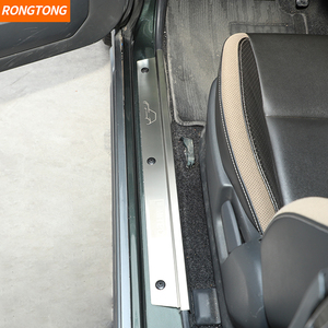 Autocollant <span class=keywords><strong>de</strong></span> protection <span class=keywords><strong>de</strong></span> <span class=keywords><strong>porte</strong></span> en acier inoxydable pour Suzuki Jimny, à partir <span class=keywords><strong>de</strong></span> 2007, plaque intérieure, protection - Product Image 3