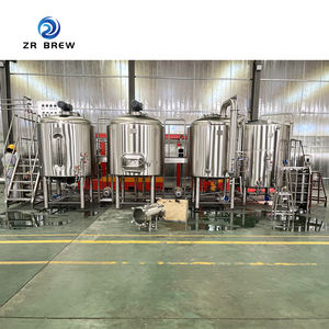 Equipo de Elaboración de Cerveza Artesanal Multifuncional de Acero Inoxidable de Grado Alimenticio con Bomba de Calentamiento Eléctrico, Capacidad de 700L-5000L - Product Image 4