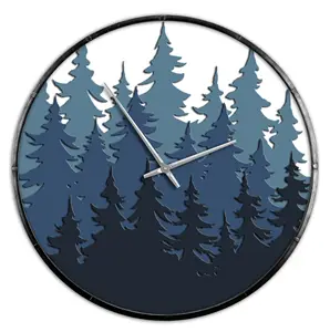 Christmas Tree Style Custom Wall Clock