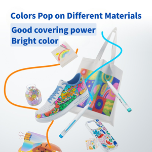 स्ता ऐक्रेलिक रचनात्मक मार्कर पेन 48 रंग प्रत्यक्ष तरल एक्रिलिक पेंट मार्कर पानी आधारित मार्कर सेट रॉक पेंटिंग, सिरेमिक - Product Image 4