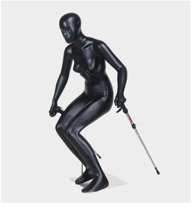 Maniquí de Esquí Profesional en Oferta, Maniquí Atlético Realista de Hielo y Nieve, Maniquí Deportivo de Cuerpo Completo para Patinaje - Product Image 3